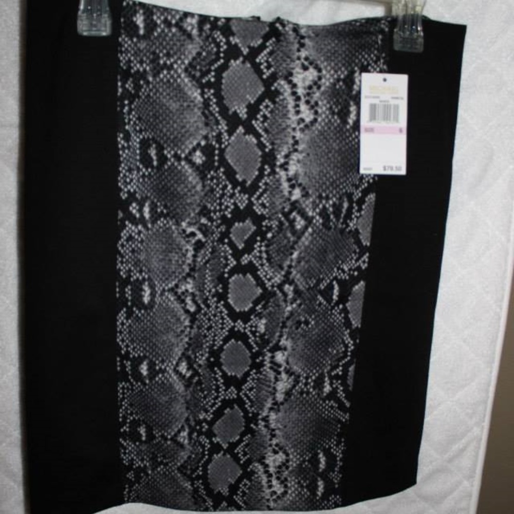 NWT Michael Kors snake skirt